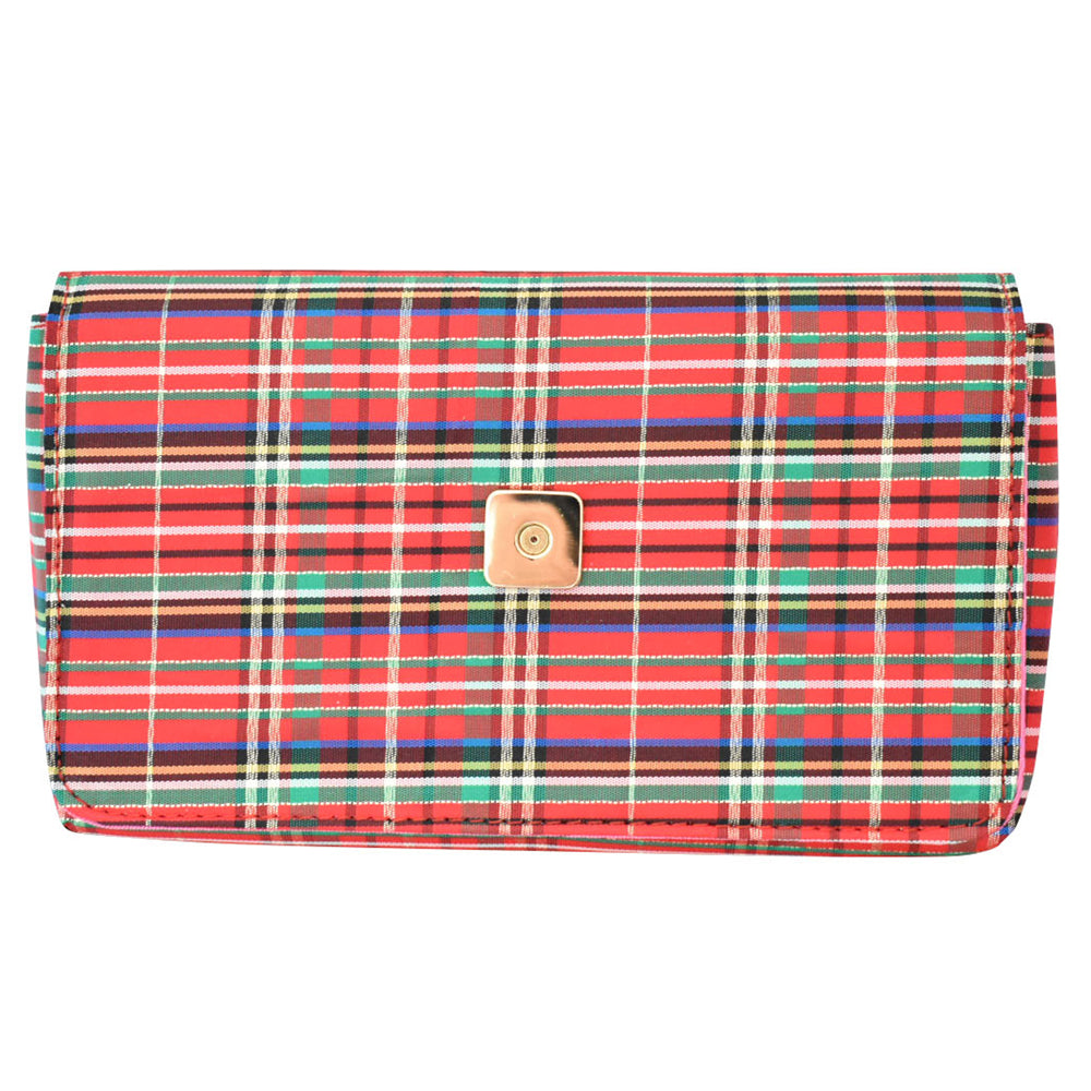 The Holiday Cocktail Clutch with Interchangeable Bows