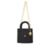 The Luxe Worth Handbag with Interchangeable Bows & Flowers