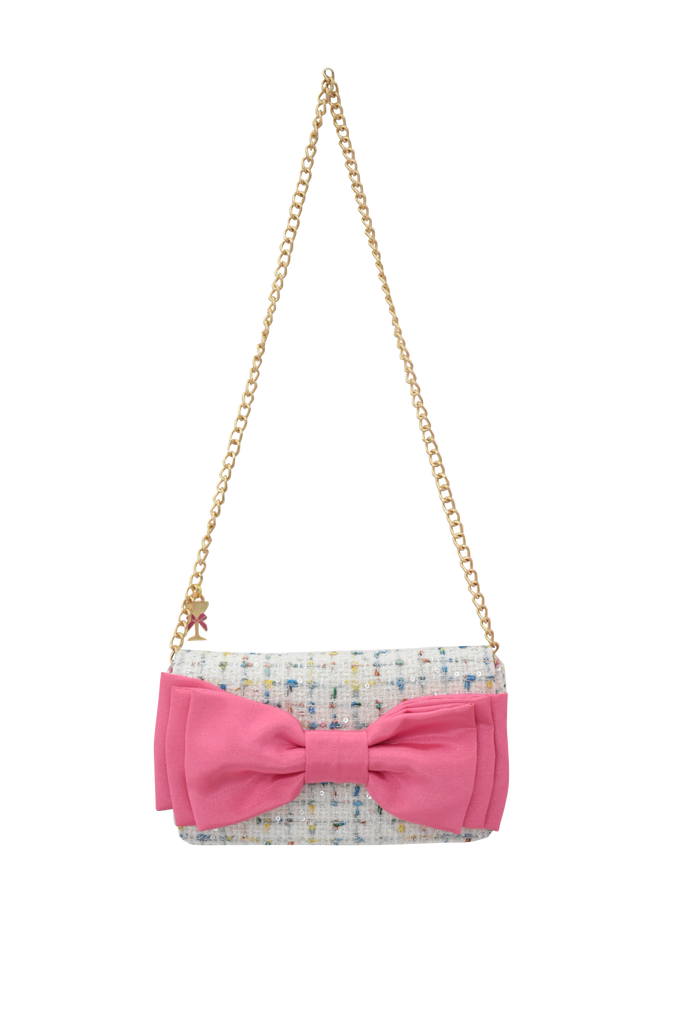 The Luxe Cocktail Clutch with Interchangeable Bows & Flowers – Dress ...