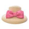 Hepburn Hat with Grande Brim with Interchangeable Bows & Flowers