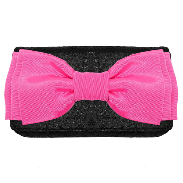 The Luxe Cocktail Clutch with Interchangeable Bows & Flowers